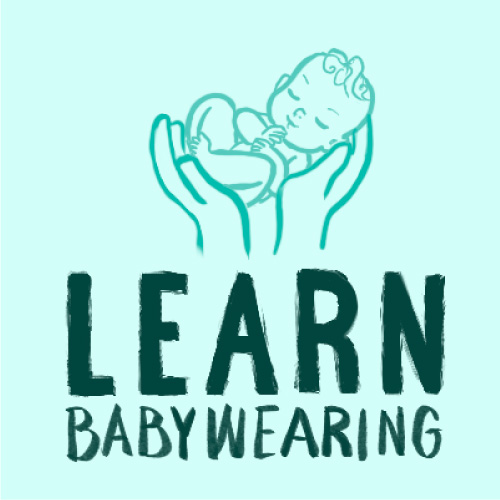 Learn Babywearing logo, square